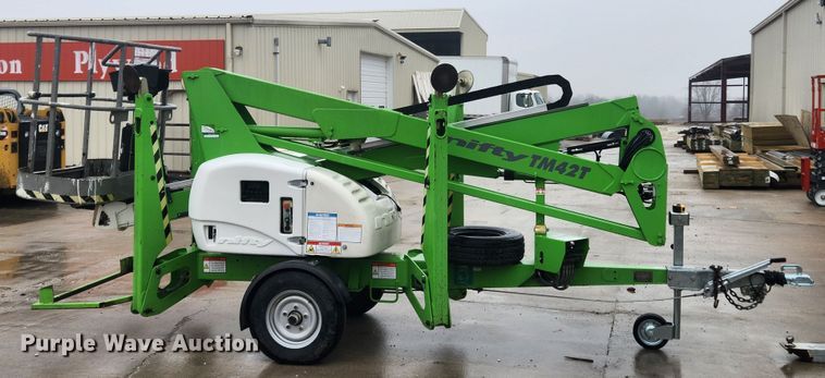 image for item JB9632 2017 Nifty TM42T  boom lift