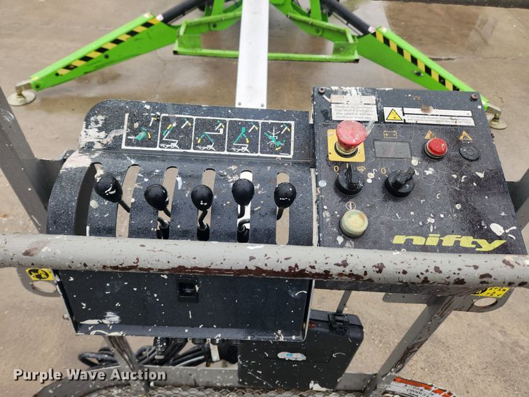 image for item JB9632 2017 Nifty TM42T  boom lift