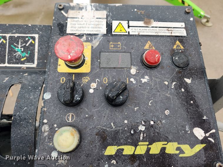 image for item JB9632 2017 Nifty TM42T  boom lift