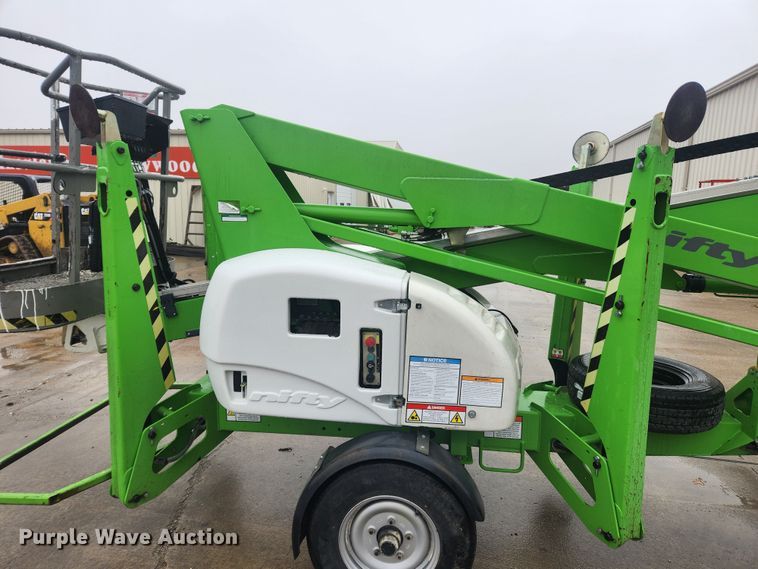 image for item JB9632 2017 Nifty TM42T  boom lift