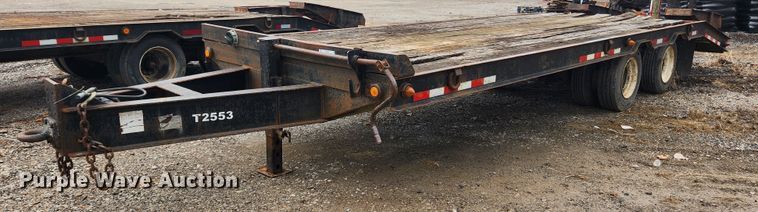 image for item JB9645 2001 Belshe DT-255  equipment trailer