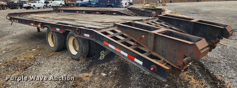 image for item JB9645 2001 Belshe DT-255  equipment trailer