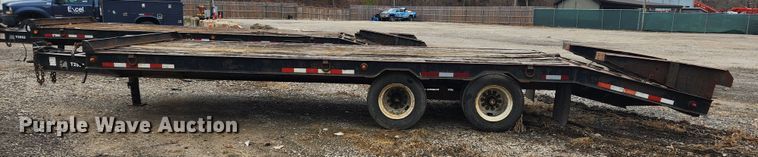 image for item JB9645 2001 Belshe DT-255  equipment trailer
