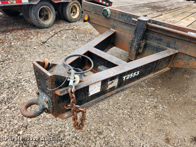image for item JB9645 2001 Belshe DT-255  equipment trailer