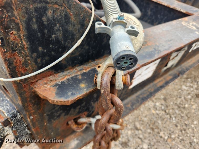 image for item JB9645 2001 Belshe DT-255  equipment trailer