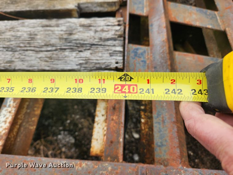 image for item JB9645 2001 Belshe DT-255  equipment trailer