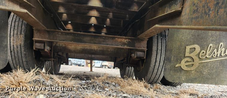 image for item JB9645 2001 Belshe DT-255  equipment trailer