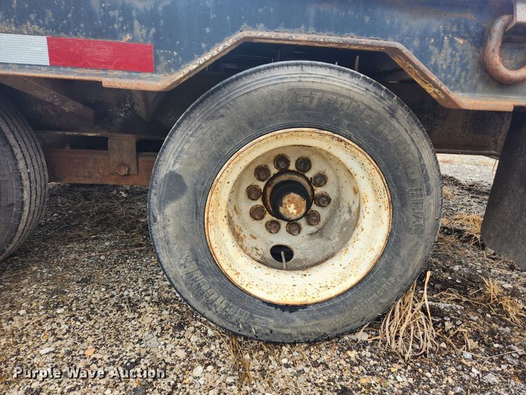 image for item JB9645 2001 Belshe DT-255  equipment trailer