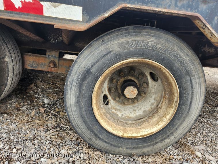 image for item JB9645 2001 Belshe DT-255  equipment trailer