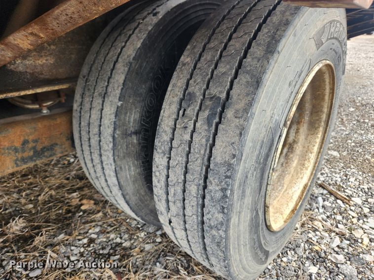 image for item JB9645 2001 Belshe DT-255  equipment trailer