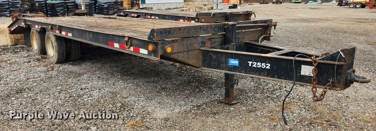 image for item JB9647 2001 Belshe DT-255  equipment trailer