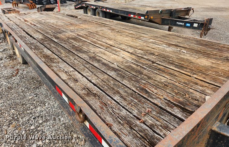 image for item JB9647 2001 Belshe DT-255  equipment trailer