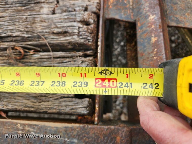 image for item JB9647 2001 Belshe DT-255  equipment trailer