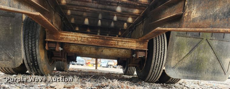 image for item JB9647 2001 Belshe DT-255  equipment trailer