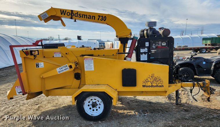 image for item JB9665 2008 Woodsman 730  wood chipper