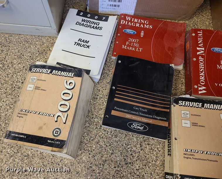 image for item JG9461 Service manuals