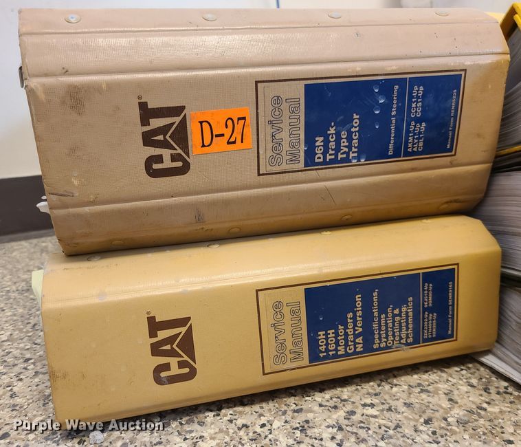 image for item JG9461 Service manuals