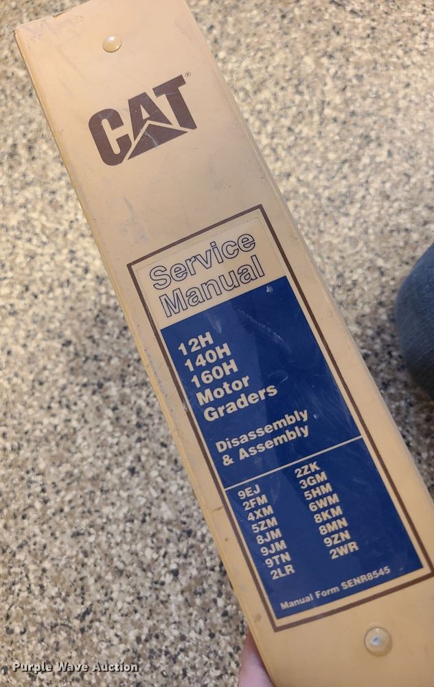 image for item JG9461 Service manuals