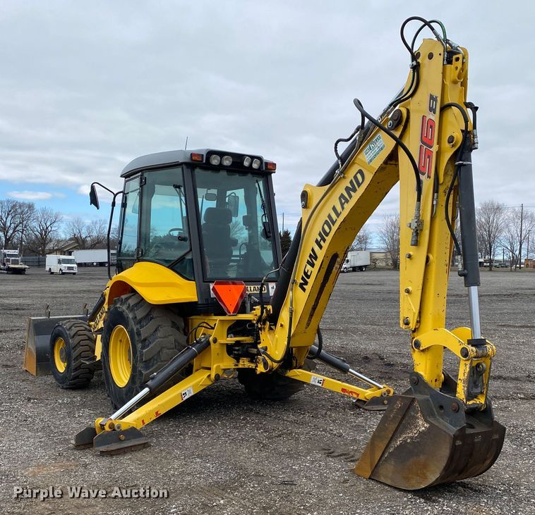 image for item JW9156 2013 New Holland B95C  backhoe