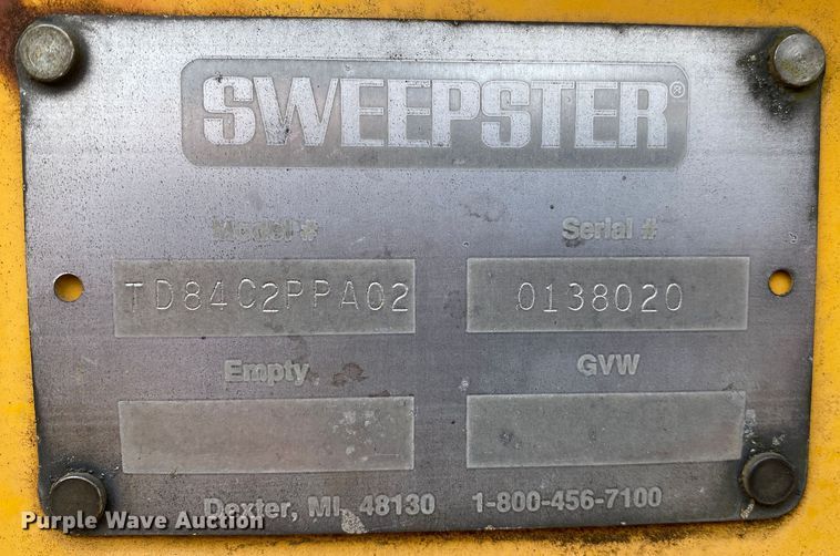 image for item JW9158 Sweepster TD84C2PPA02  broom