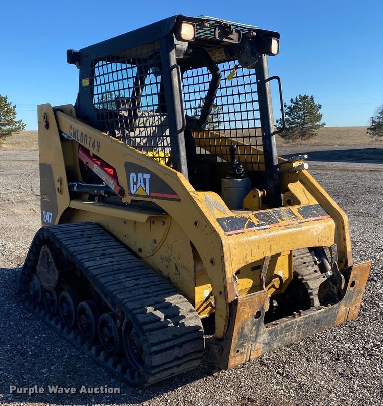 image for item JW9170 2003 Caterpillar 247  tracked skid steer loader
