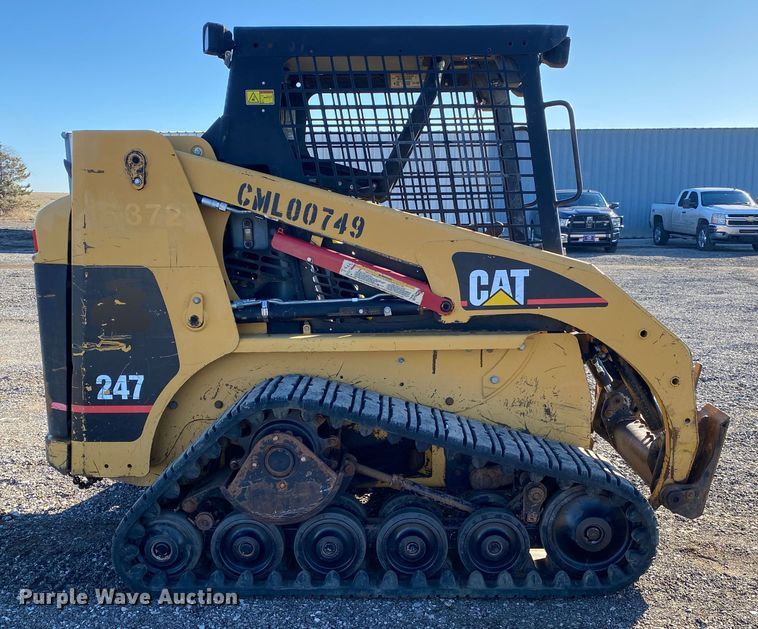 image for item JW9170 2003 Caterpillar 247  tracked skid steer loader