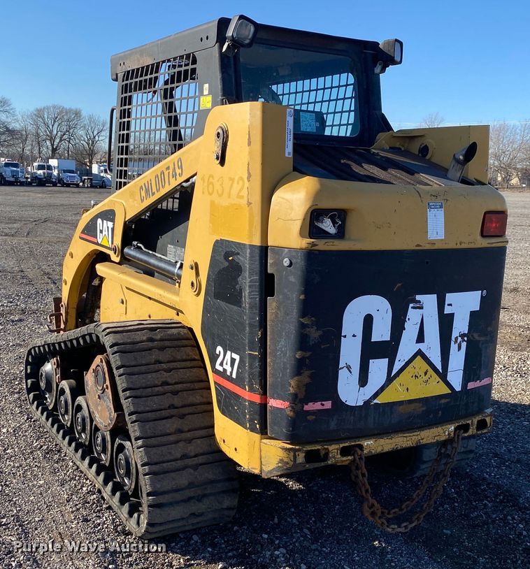 image for item JW9170 2003 Caterpillar 247  tracked skid steer loader