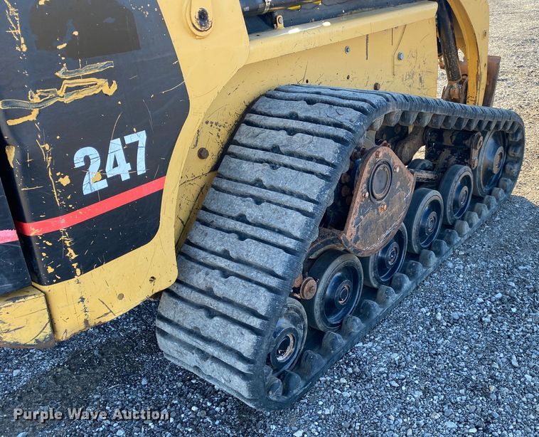 image for item JW9170 2003 Caterpillar 247  tracked skid steer loader