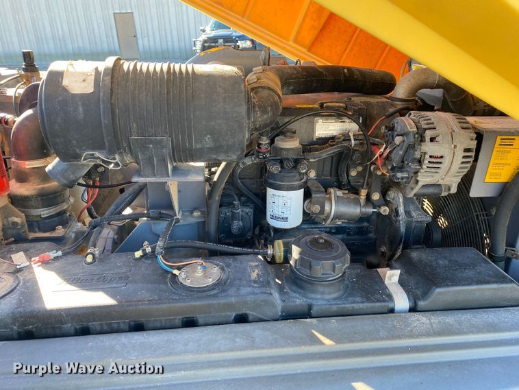 image for item JW9179 2010 Atlas Copco XAS185JD  air compressor