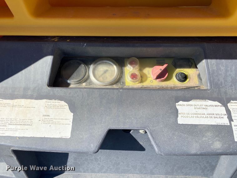 image for item JW9179 2010 Atlas Copco XAS185JD  air compressor