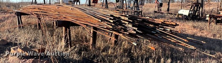 image for item KR9605 Approximately 40 sucker rods