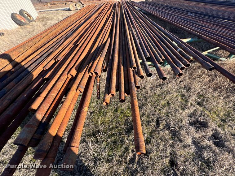 image for item KR9612 Approximately 32 oilfield pipes
