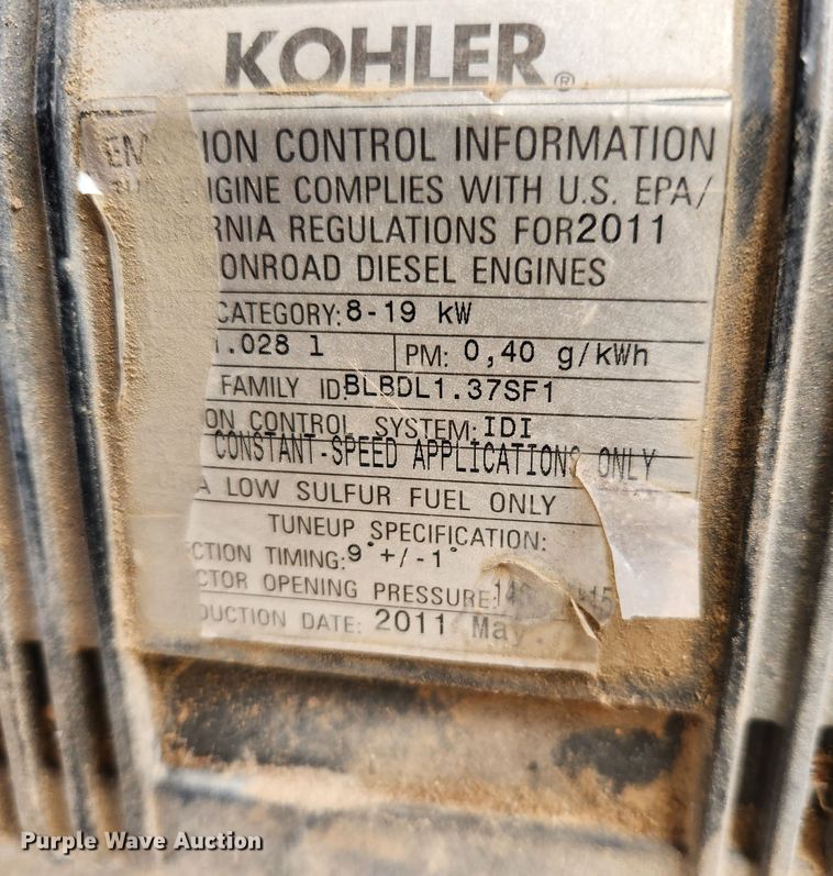 image for item KT9427 2011 Wacker Neuson LTN6L  light plant