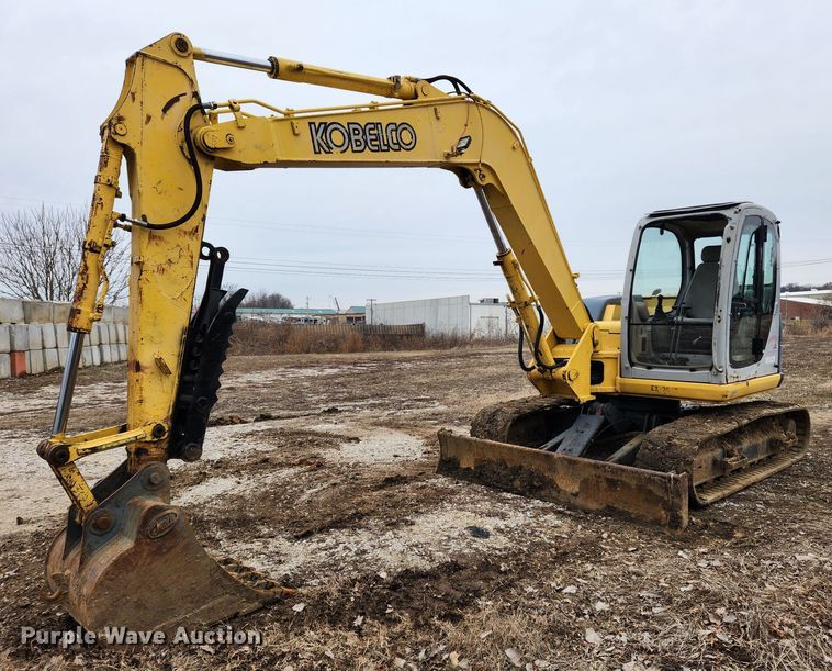 image for item KT9444 2001 Kobelco SK80CS  mini excavator