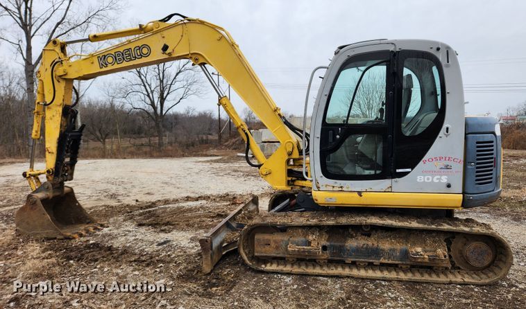 image for item KT9444 2001 Kobelco SK80CS  mini excavator