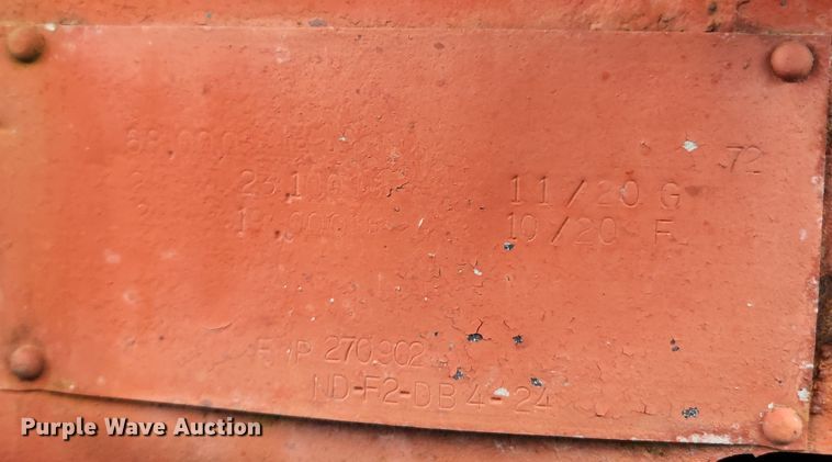 image for item KT9445 1972 Fruehauf ND-F2-DB4-24  end dump trailer