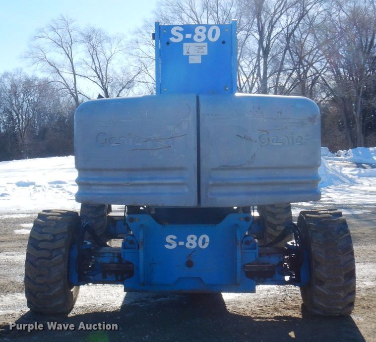 image for item KU9739 2005 Genie S80  boom lift