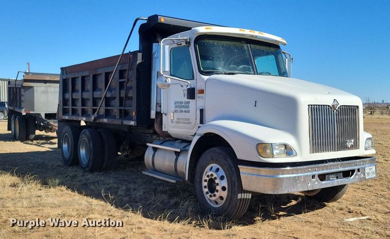 image for item LG9508 2005 International 9400i  dump truck with trailer