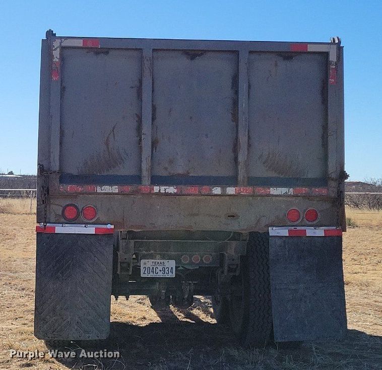 image for item LG9508 2005 International 9400i  dump truck with trailer