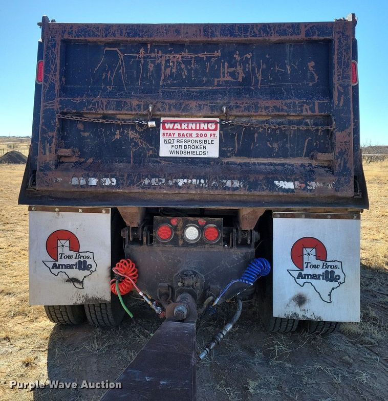 image for item LG9508 2005 International 9400i  dump truck with trailer