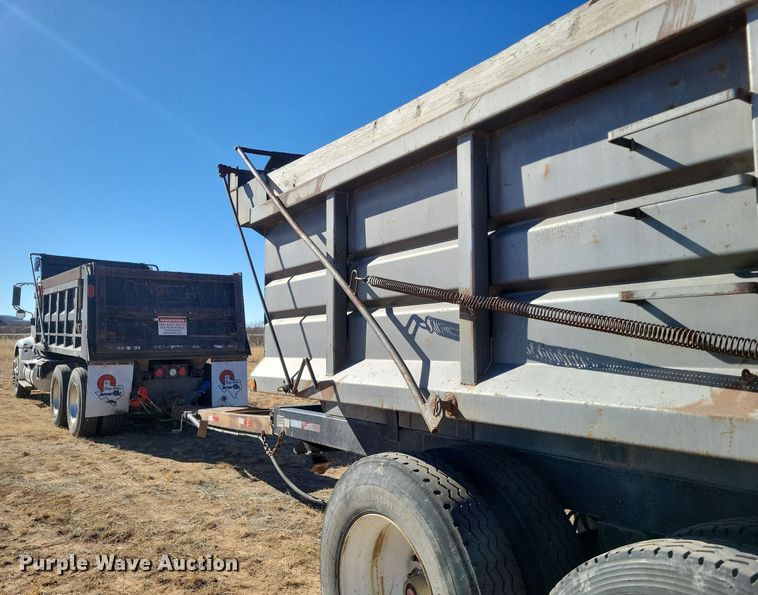 image for item LG9508 2005 International 9400i  dump truck with trailer