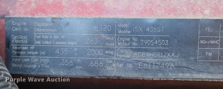 image for item LG9508 2005 International 9400i  dump truck with trailer