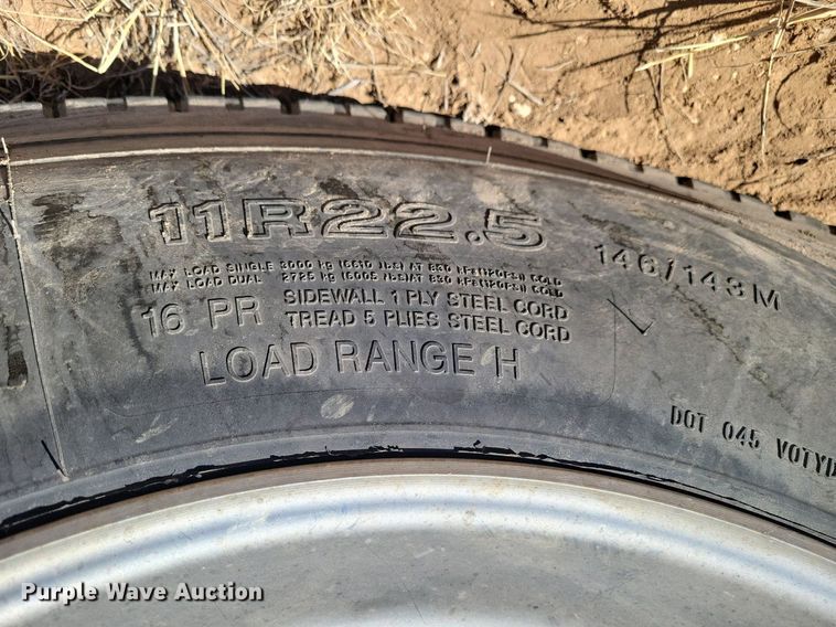 image for item LG9508 2005 International 9400i  dump truck with trailer