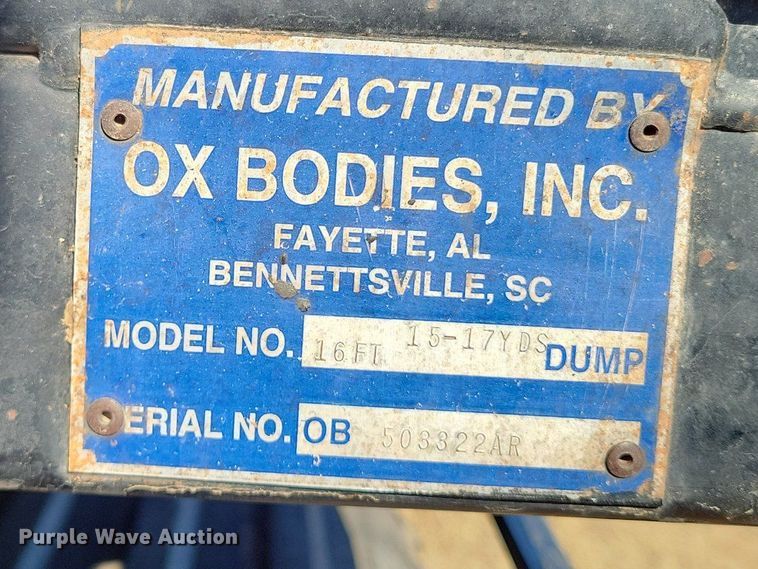 image for item LG9508 2005 International 9400i  dump truck with trailer