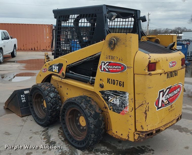 image for item LG9540 2014 Caterpillar 226B3  skid steer loader
