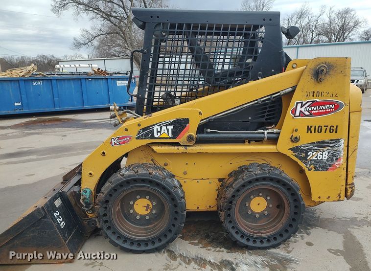 image for item LG9540 2014 Caterpillar 226B3  skid steer loader