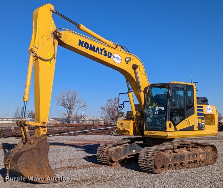 image for item LP9208 2018 Komatsu PC170LC-11  excavator