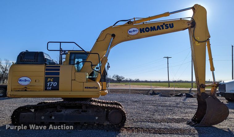 image for item LP9208 2018 Komatsu PC170LC-11  excavator