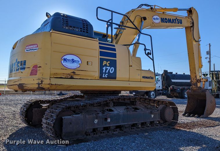 image for item LP9208 2018 Komatsu PC170LC-11  excavator