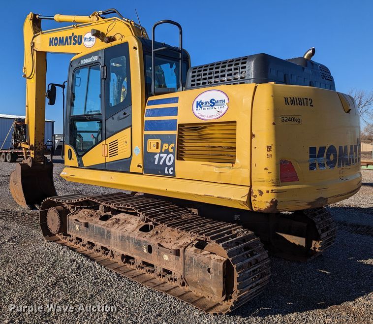 image for item LP9208 2018 Komatsu PC170LC-11  excavator